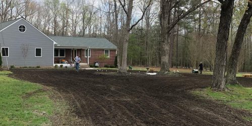 Land Grading, Yard Leveling, Grading Contractor, Lawn Grading
